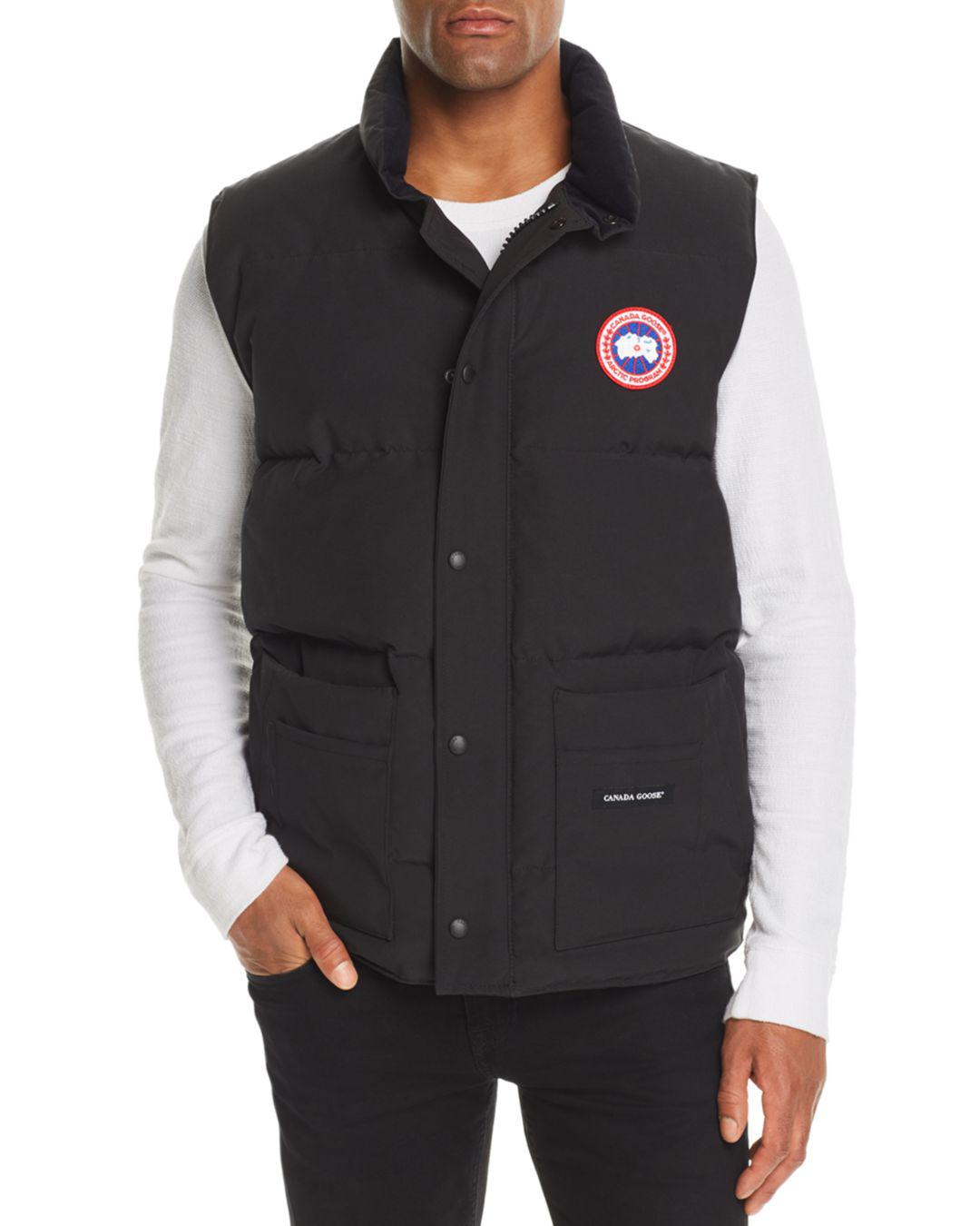 Canada Goose Goose Freestyle Down Vest In Black For Men Save 32 Lyst