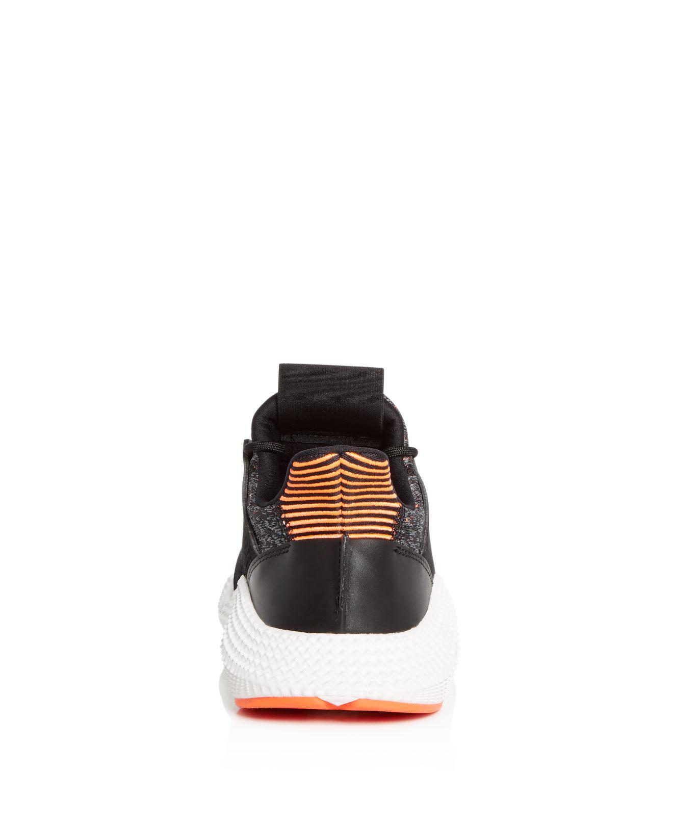 lyst adidas uomini a prophere merletto scarpe in nero per gli uomini. lyst adidas uomini a prophere merletto scarpe in nero per gli uomini.