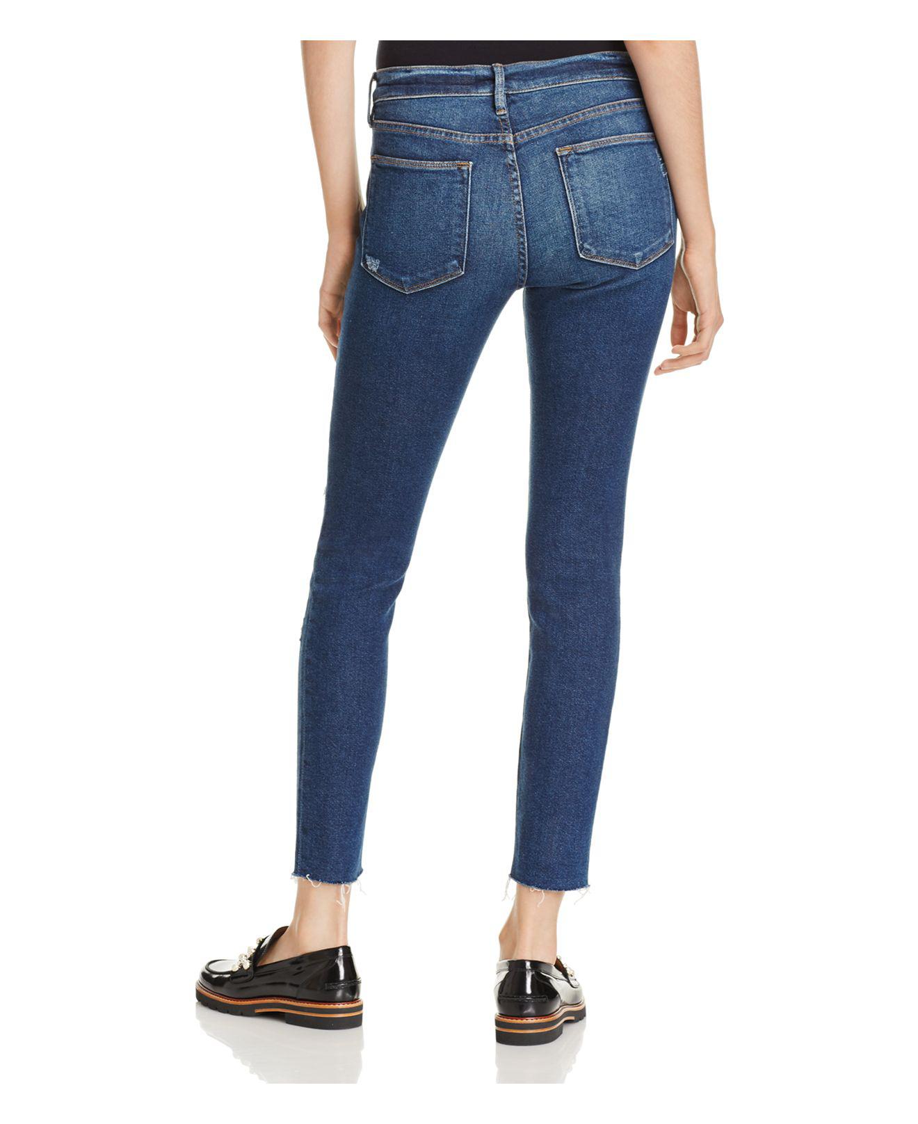 frame le high skinny jeans