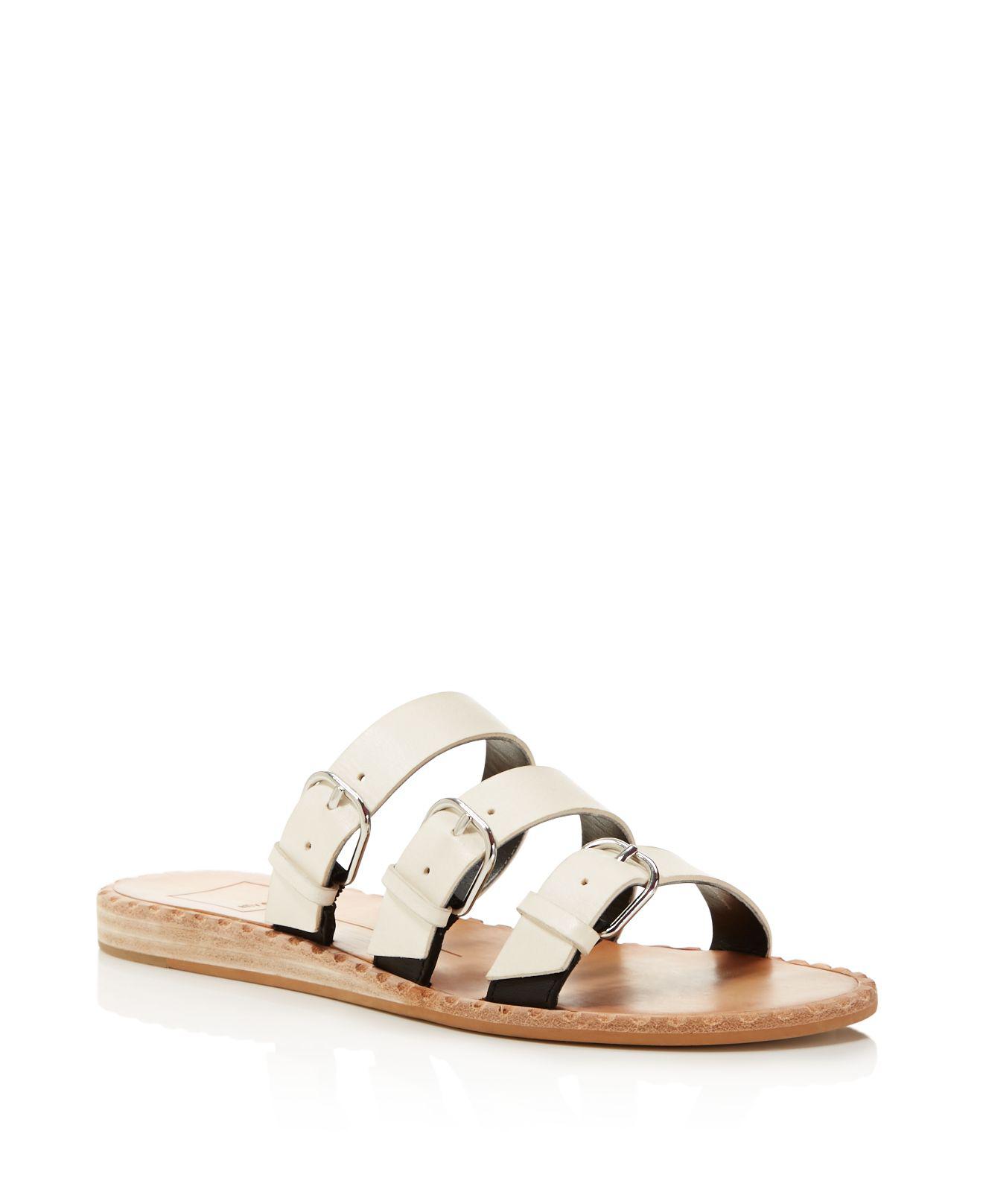 Lyst - Dolce Vita Para Leather Slide Sandals