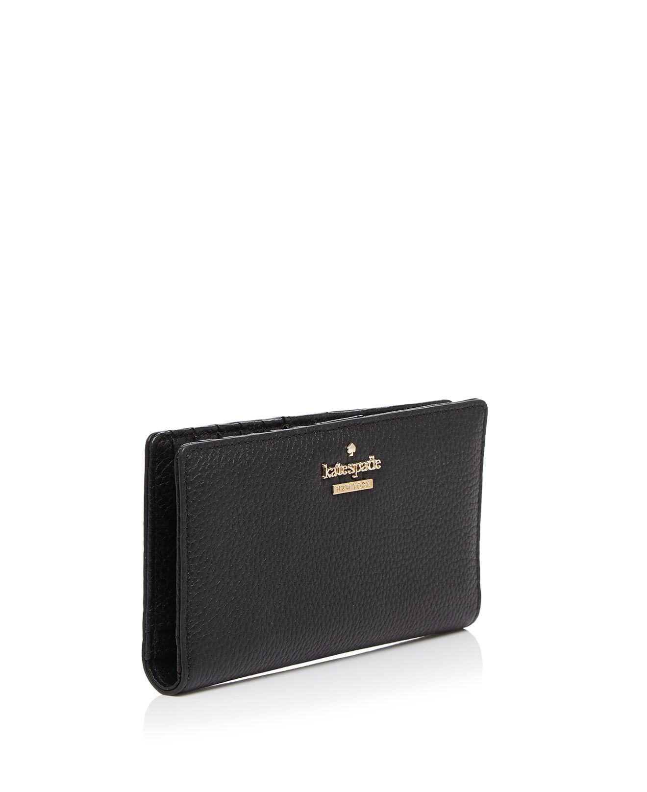 Kate Spade Jackson Street Stacy Pebbled Leather Continental Wallet in ...