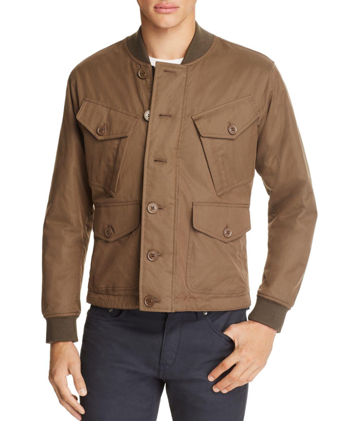 Lyst Burberry Evanson Reversible Jacket For Men Burberry Men S Evanson Reversible Jacket