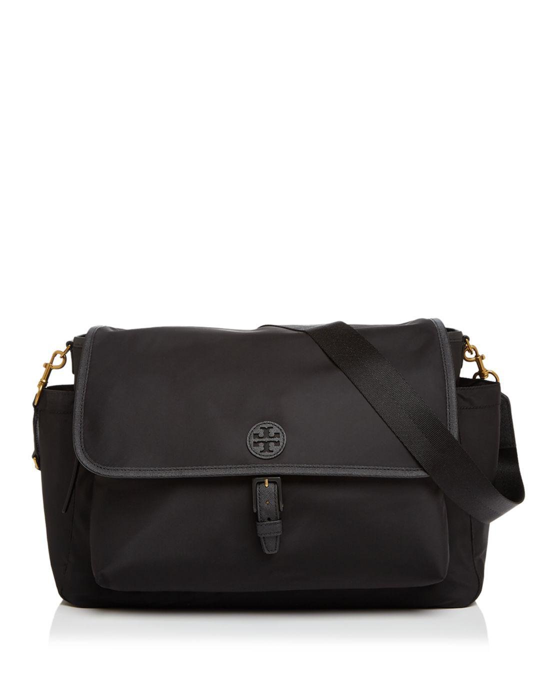 tory burch messenger diaper bag