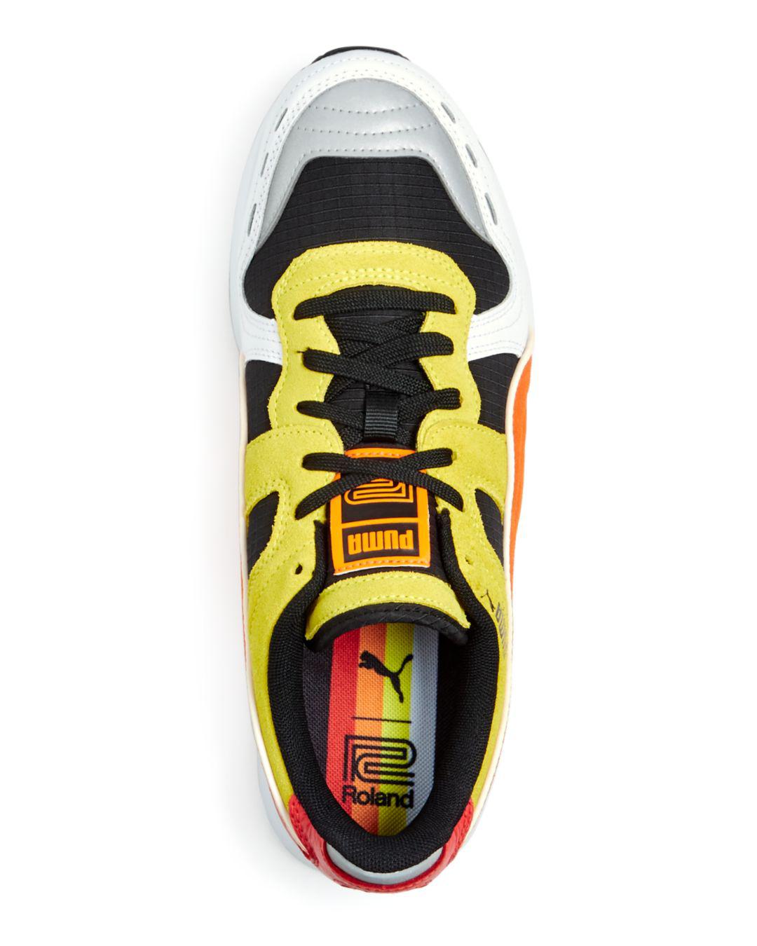 puma shoes color block
