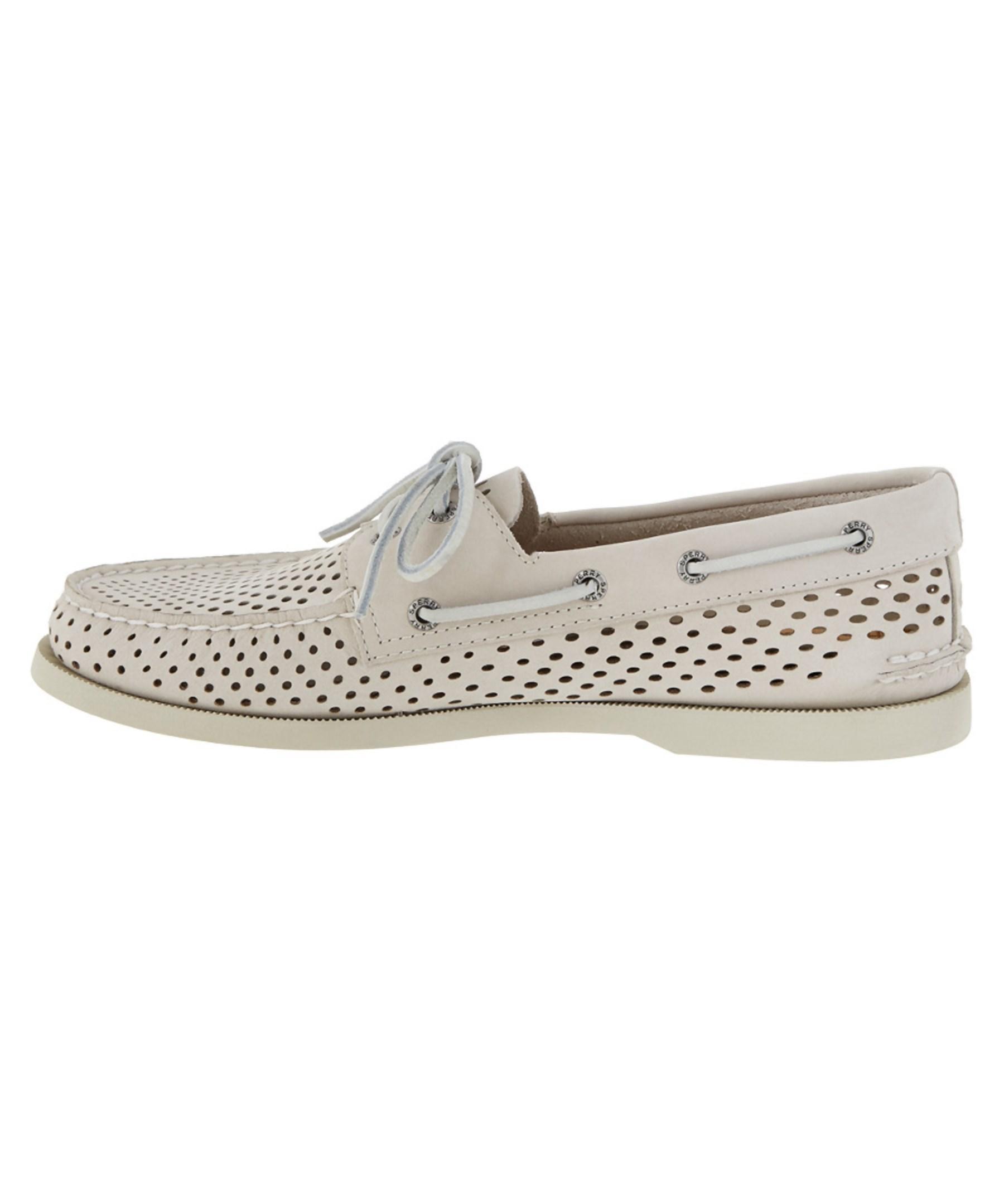 sperry perforated mens