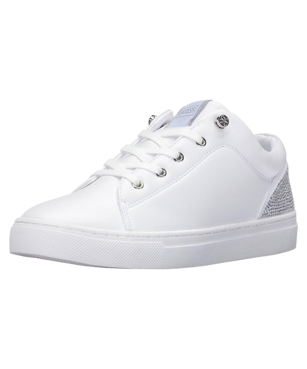 GUESS Womens Jollie3 Fabric Low Top Lace Up Fashion Sneakers GUESS Womens Jollie3 Fabric Low Top Lace Up Fashion Sneakers