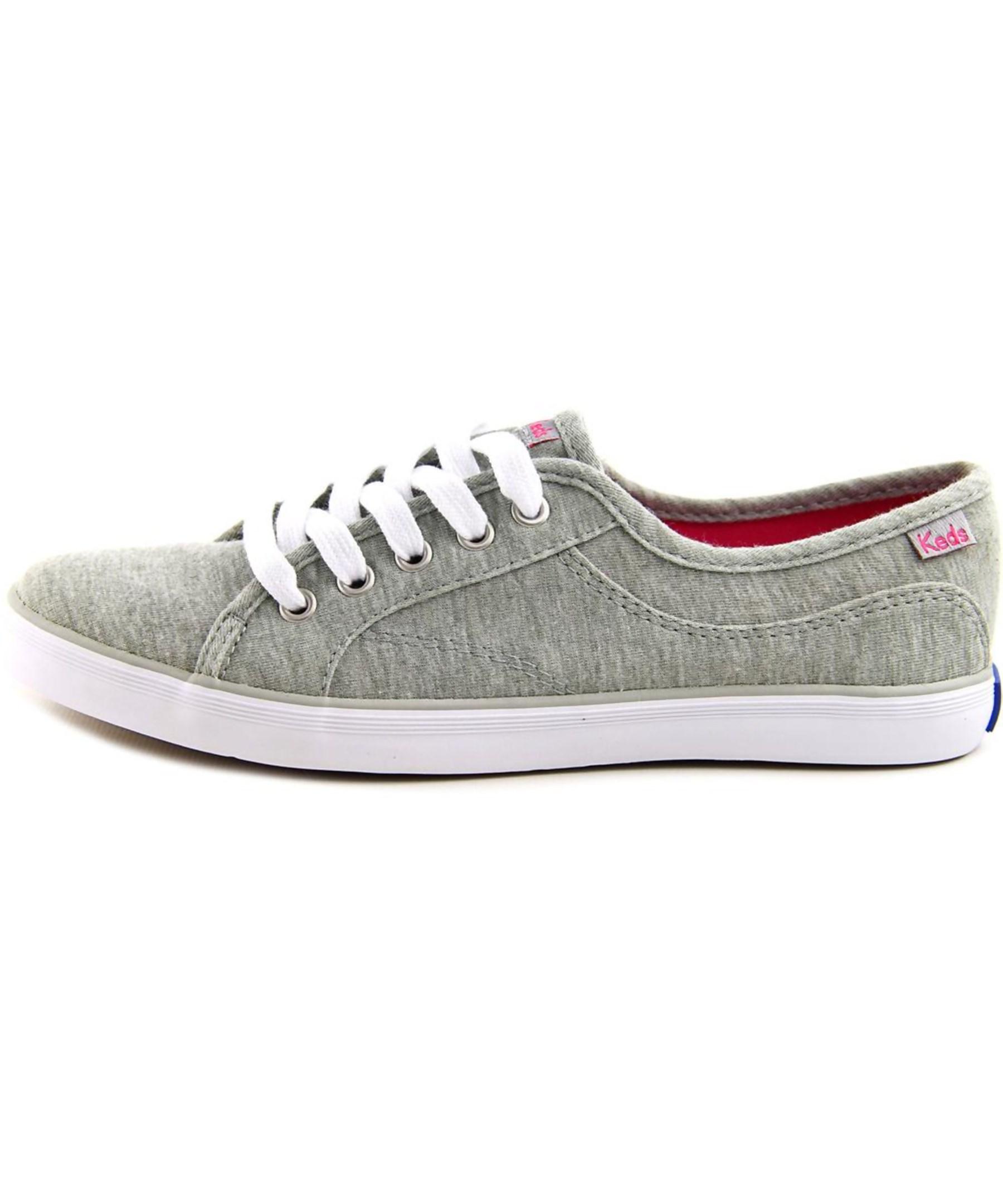 Keds Coursa Women Round Toe Canvas Sneakers in Gray | Lyst