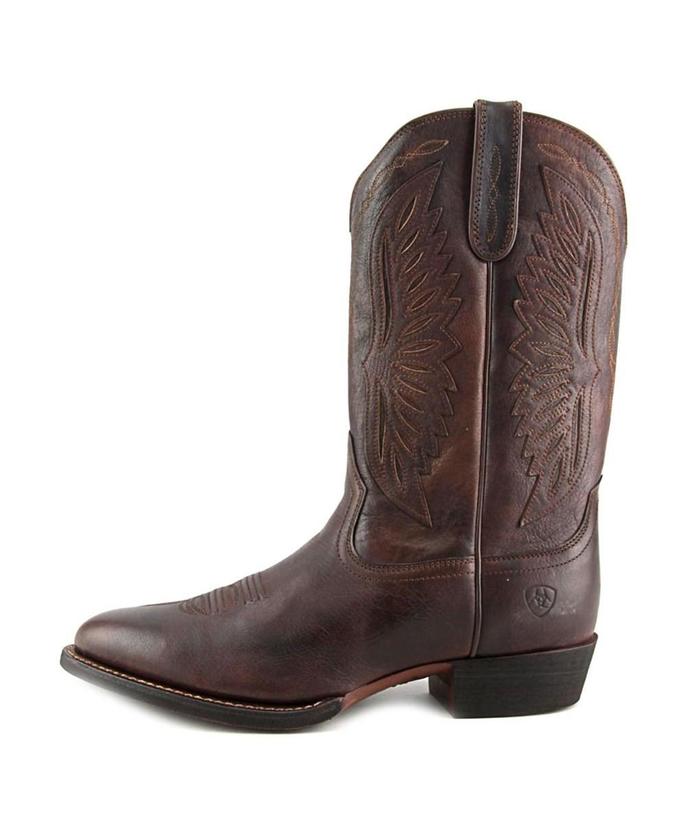 ariat round toe work boots