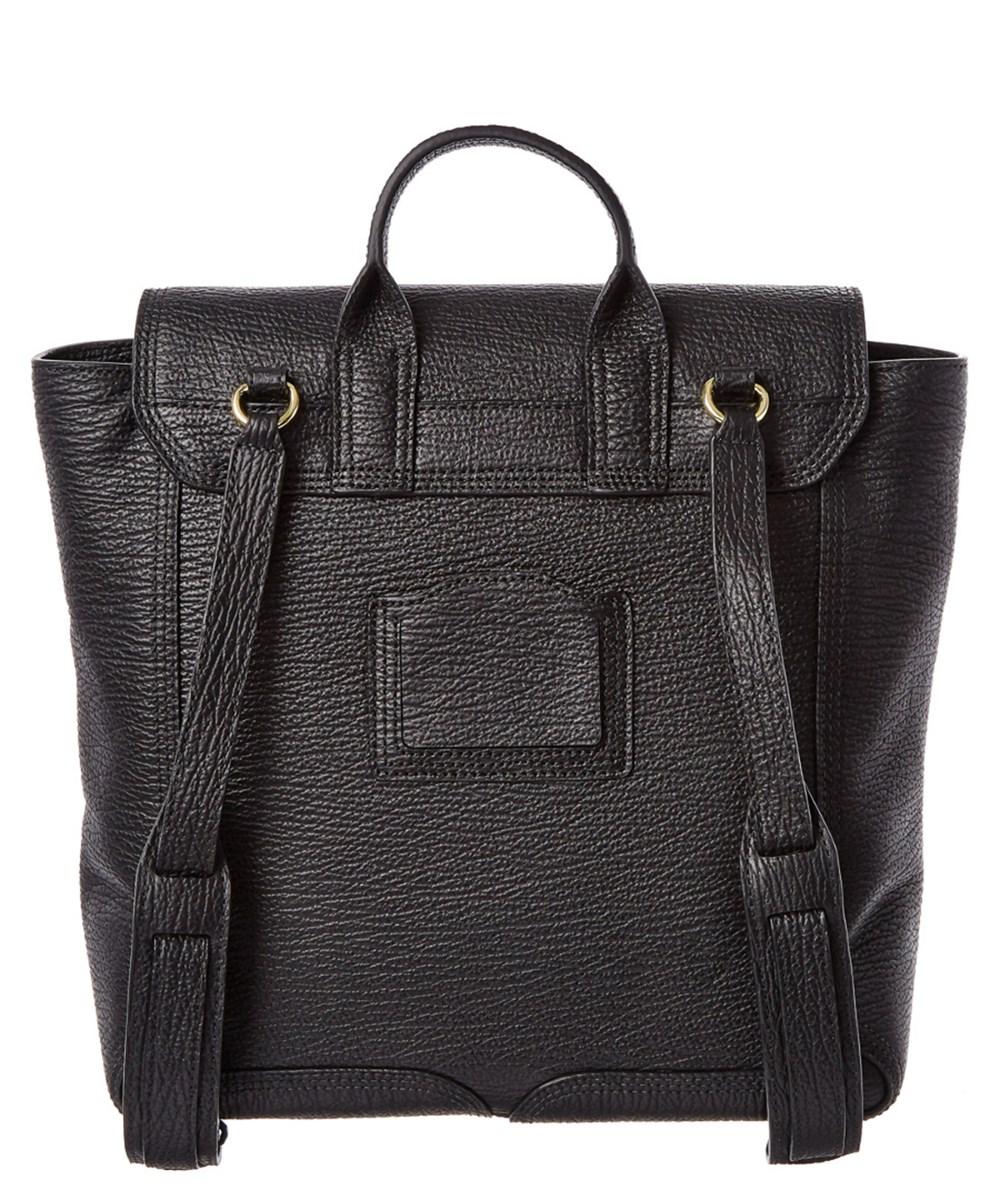 Lyst - 3.1 Phillip Lim Pashli Leather Backpack in Black