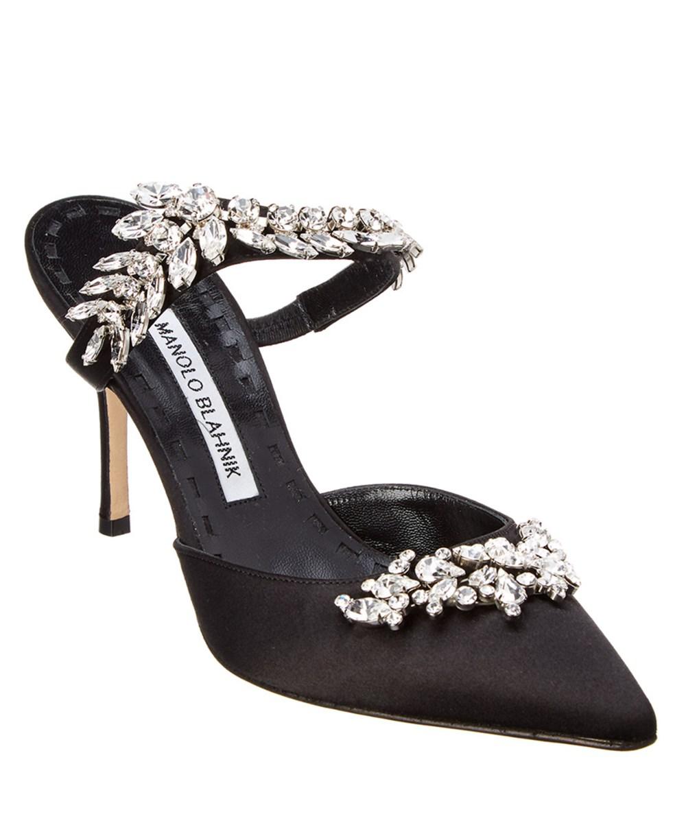 manolo blahnik lurum black