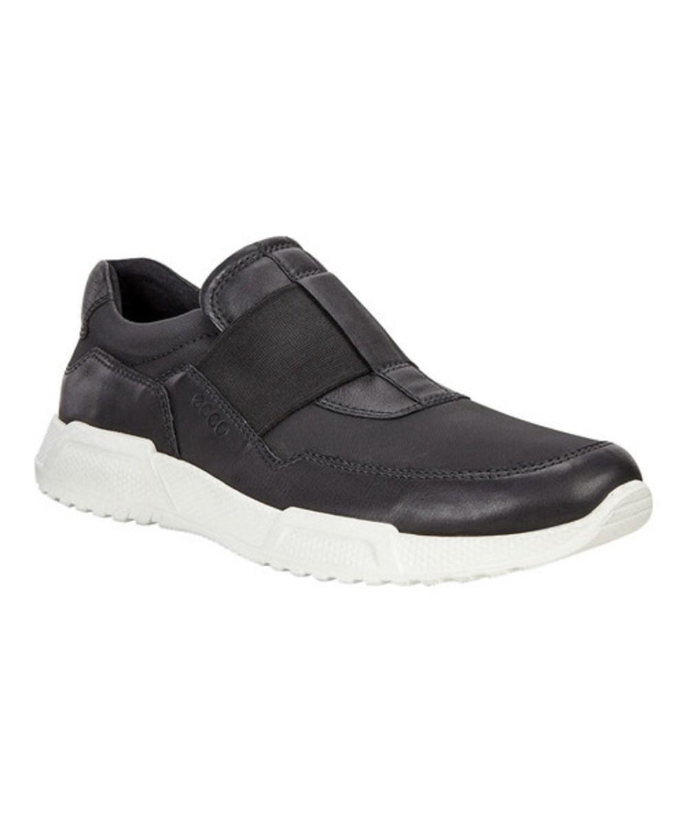 Lyst Ecco Men�s Luca Elastic Slip On Sneaker in Black