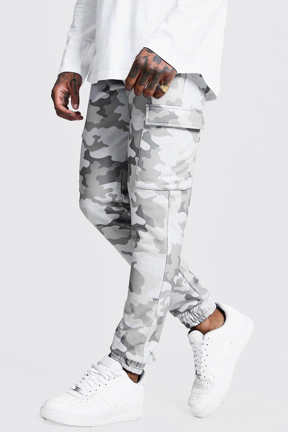 boohoo mens grey joggers