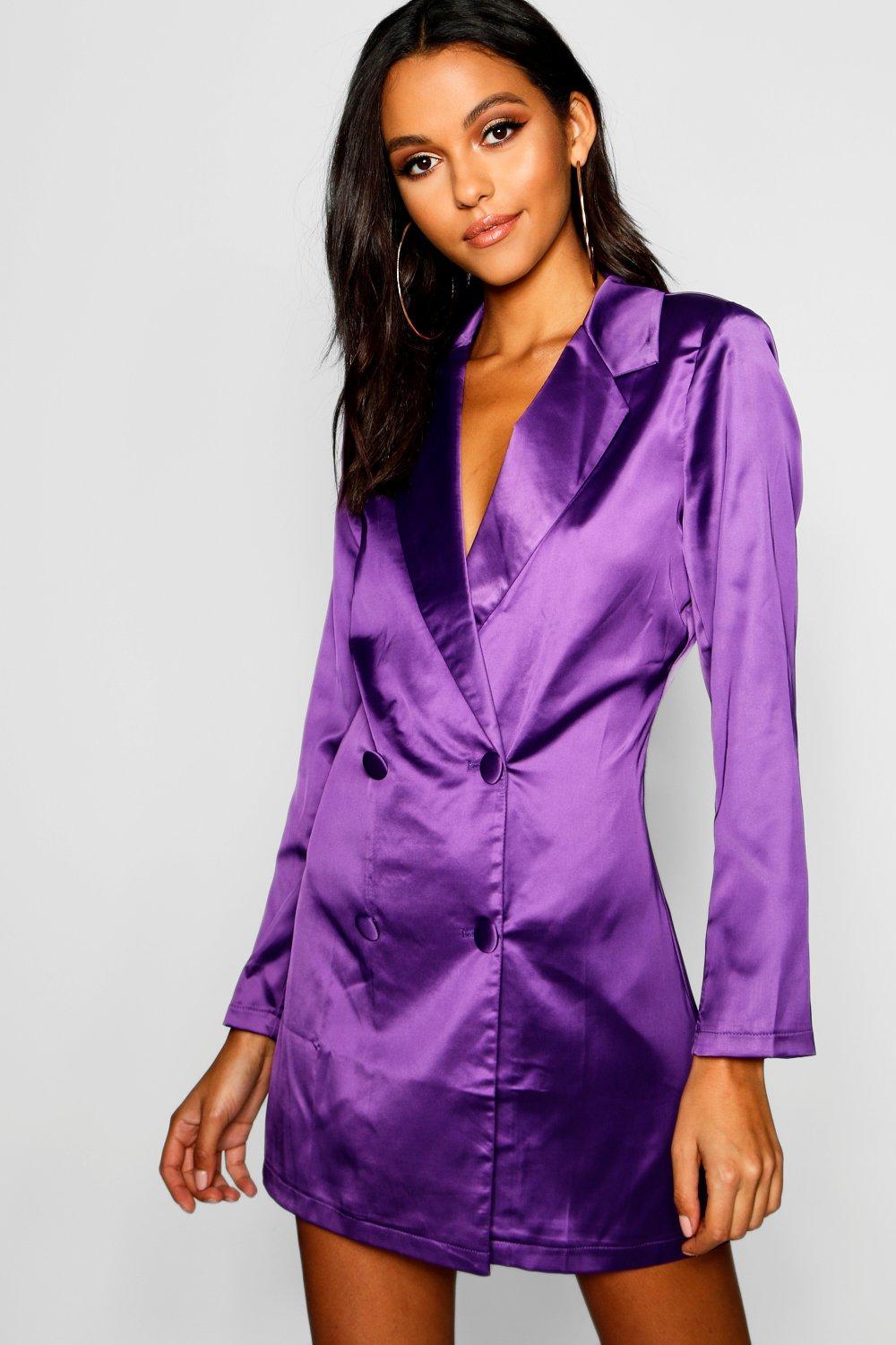 long gown with blazer