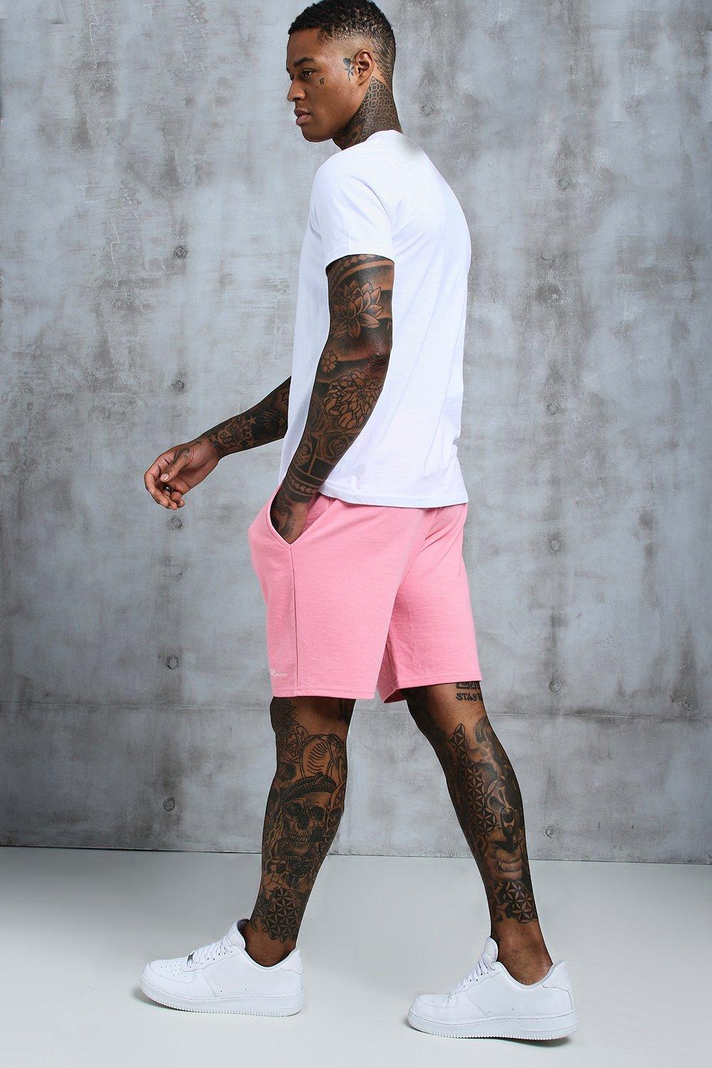 boohoo jersey shorts