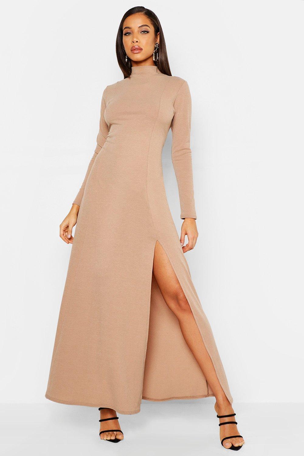 Long sleeve maxi dress uk boohoo