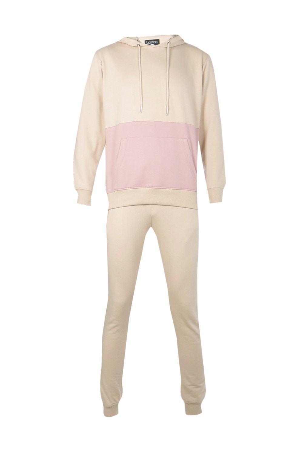 boohoo pink tracksuit