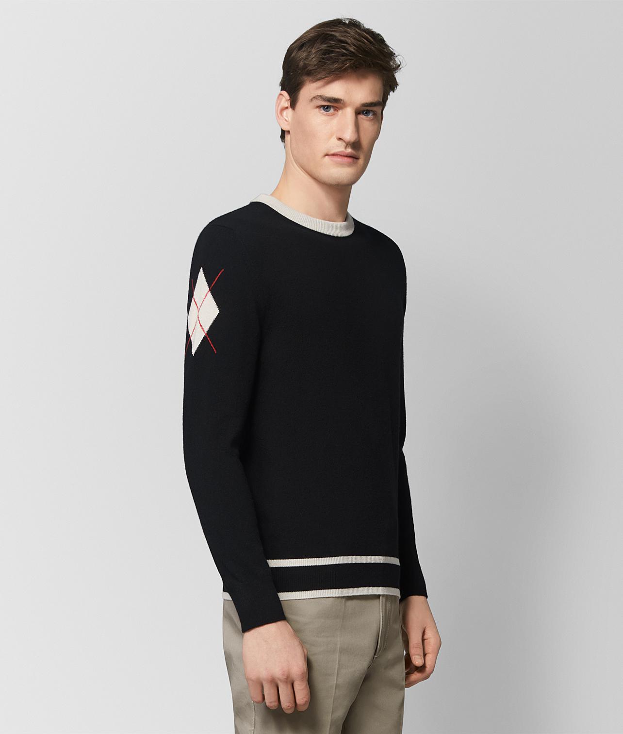 Bottega Veneta Nero Cashmere Sweater in Black for Men - Lyst