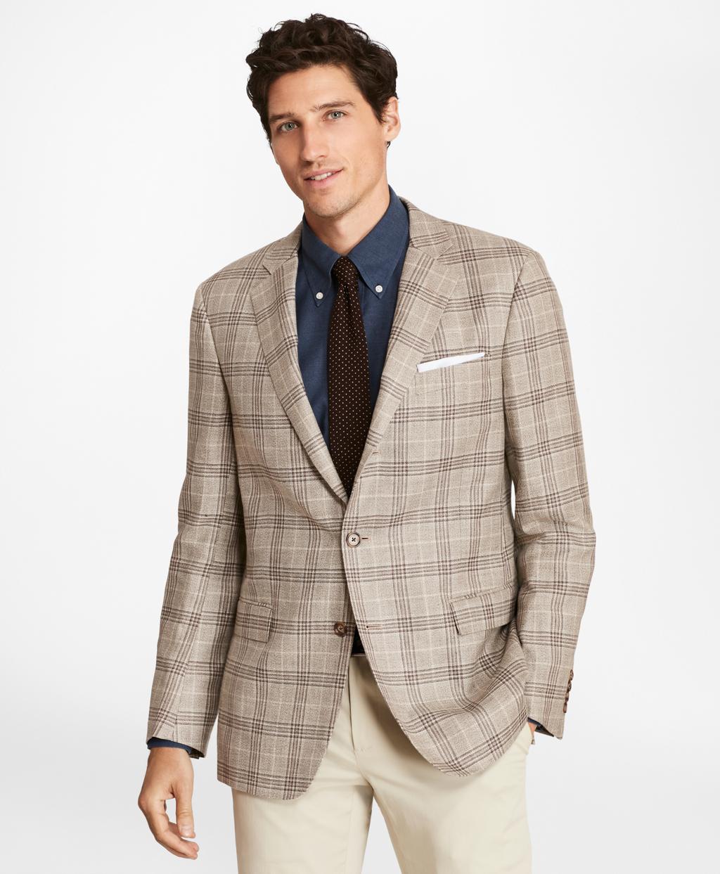 Brooks Brothers Regent Fit Three-button Plaid Sport Coat for Men - Save ...