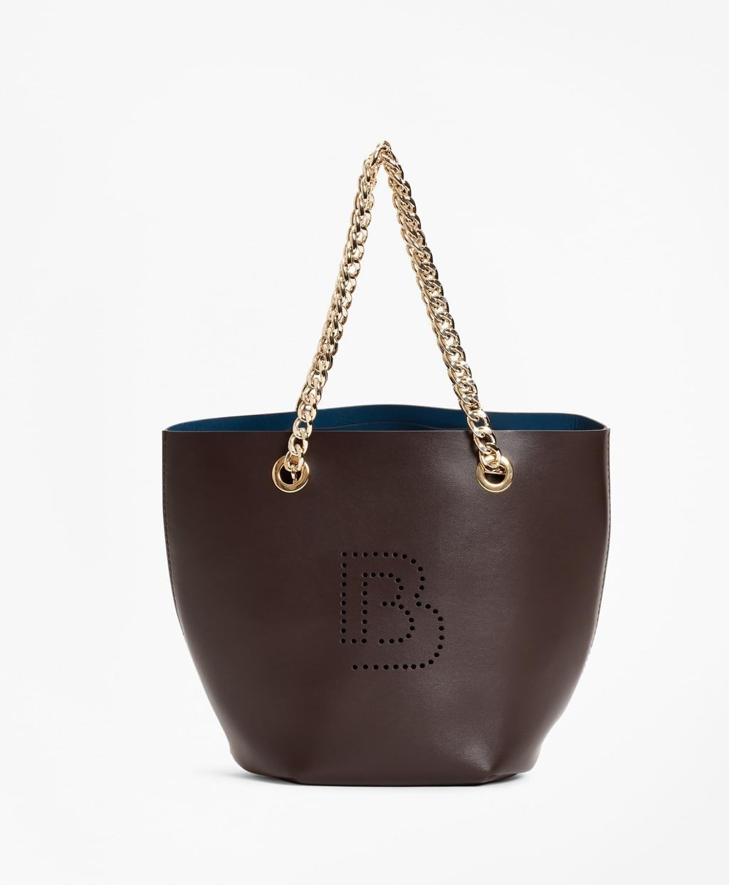 brooks brothers leather tote