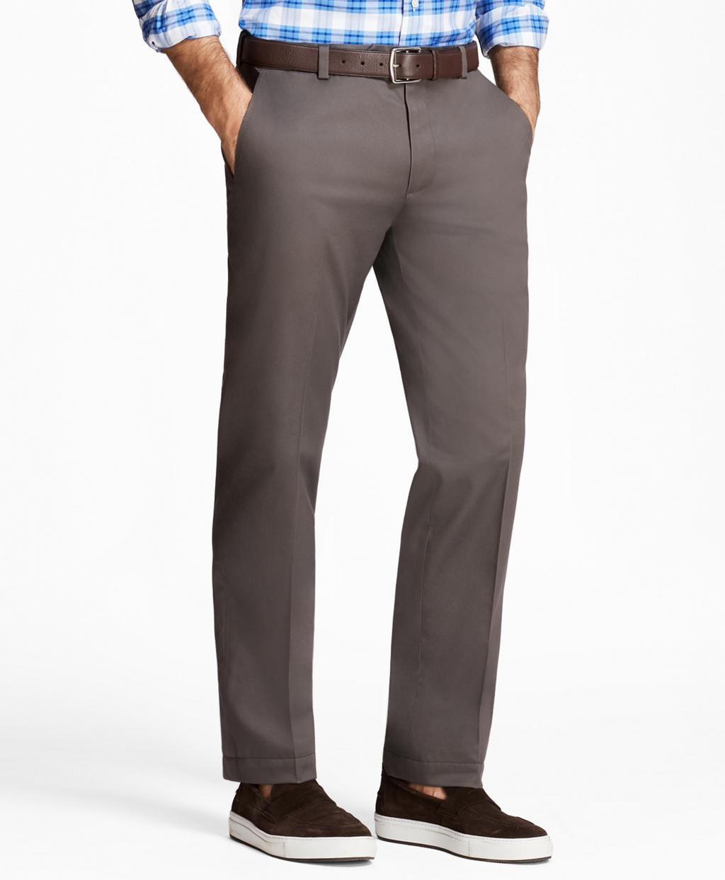 Lyst - Brooks Brothers Milano Fit Lightweight Stretch Advantage Chinos ...