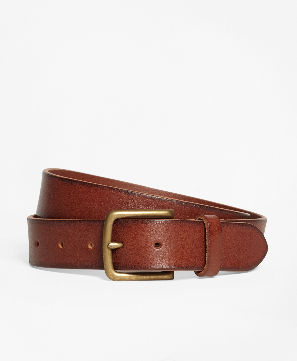 Brooks brothers Leather Belt in Brown for Men | Lyst