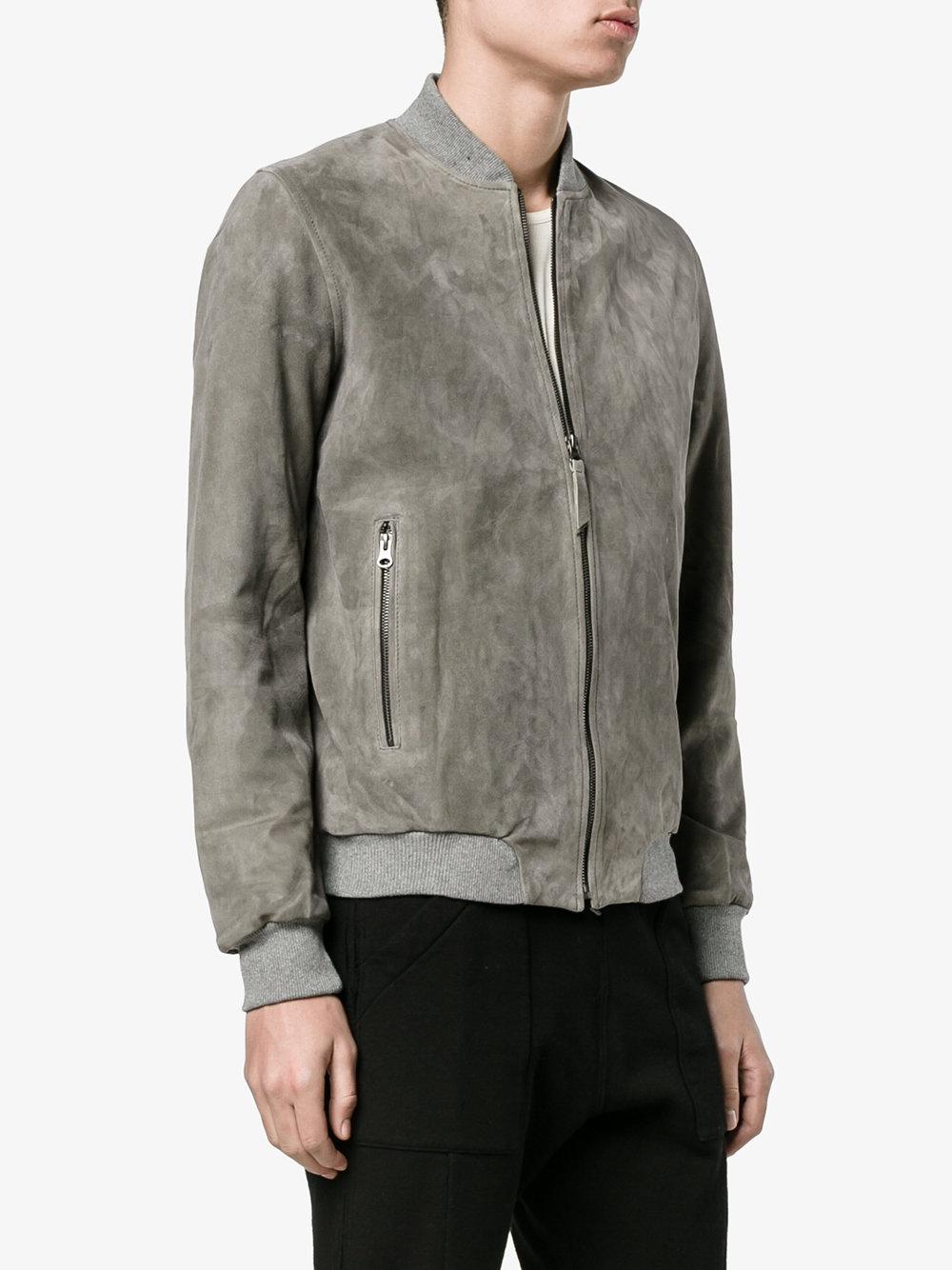 bomber jacket grey colour