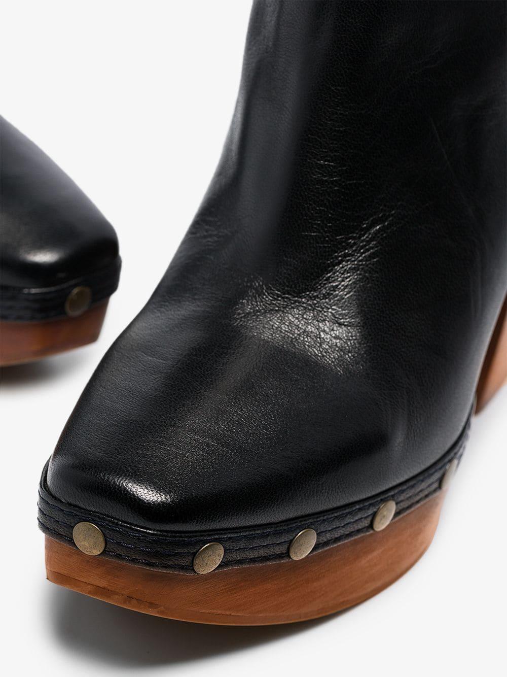 Jacquemus 70mm Clog Boots in Black - Save 22% - Lyst