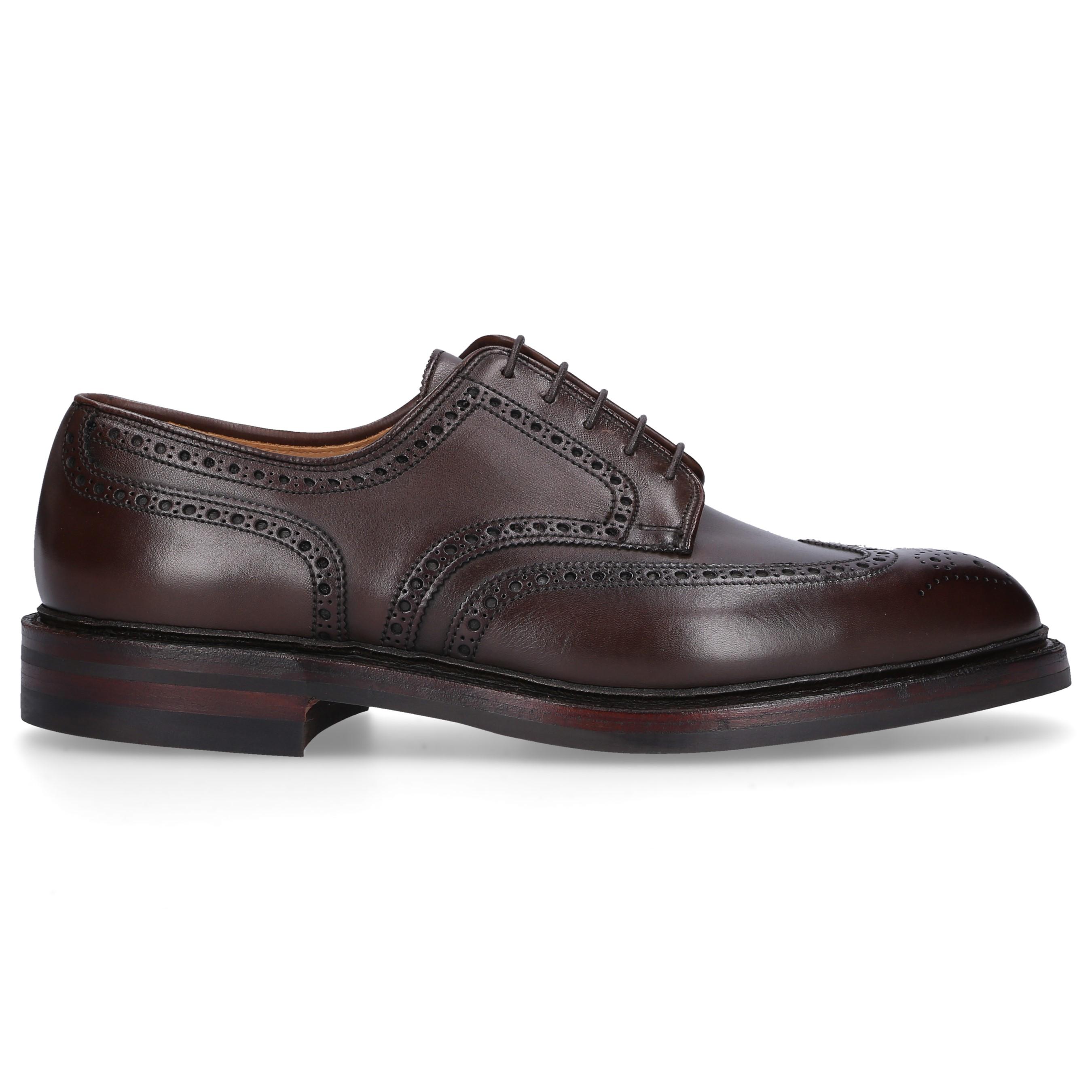 Crockett and Jones Leather Business Shoes Derby Pembroke in Brown for
