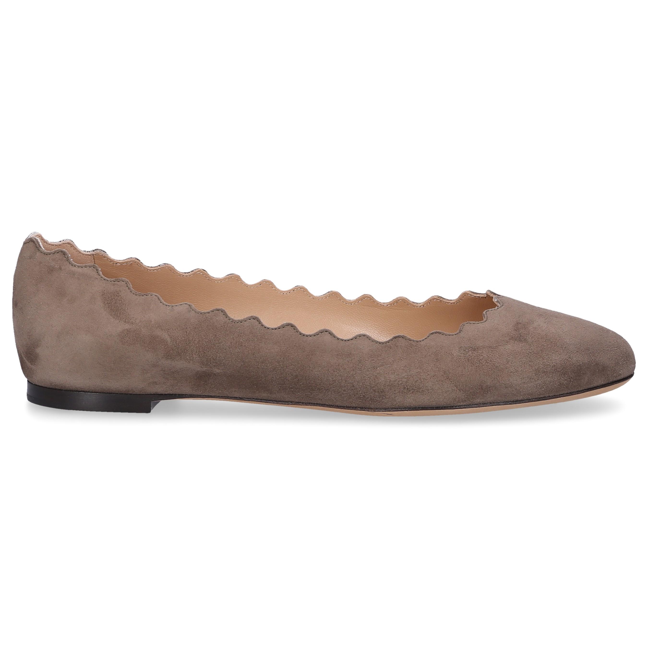 olive green ballet flats