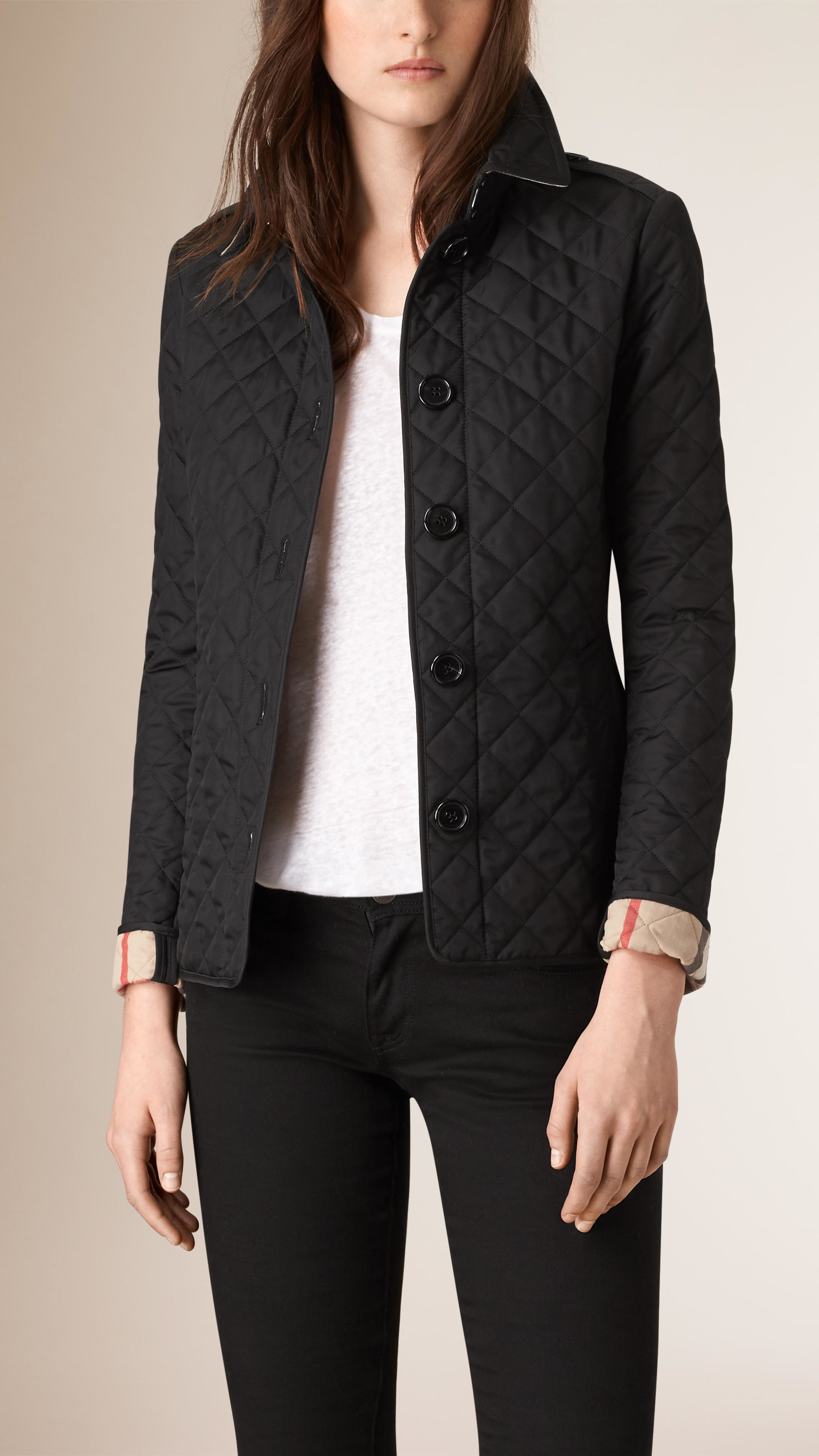 burberry quilted jacket outlet