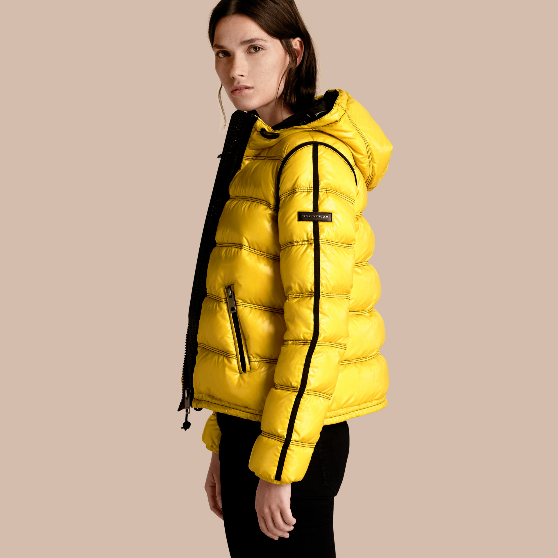 burberry jacket womens yellow