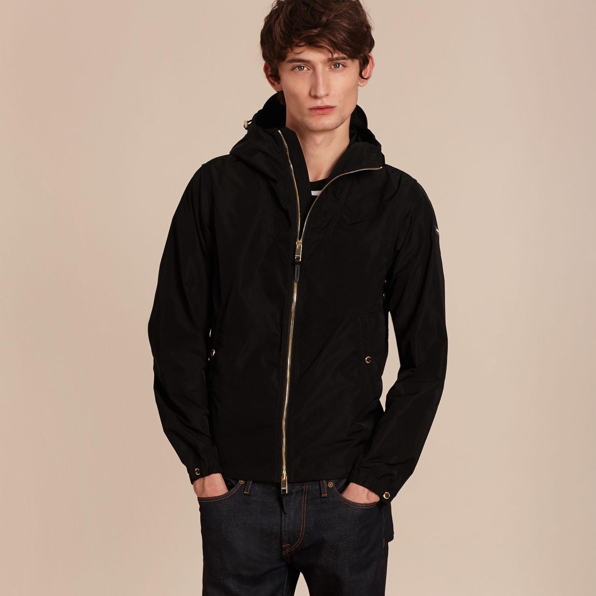 Download Lyst - Burberry Hooded Lightweight Technical Jacket in ...