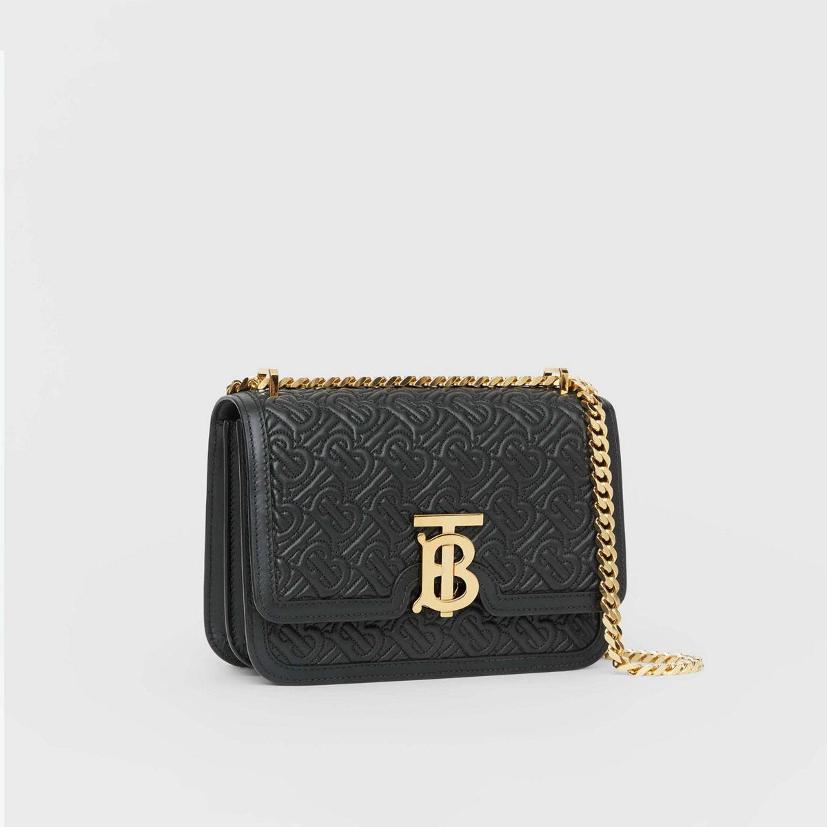 Lyst - Burberry Monogram Small Crossbody Bag in Black