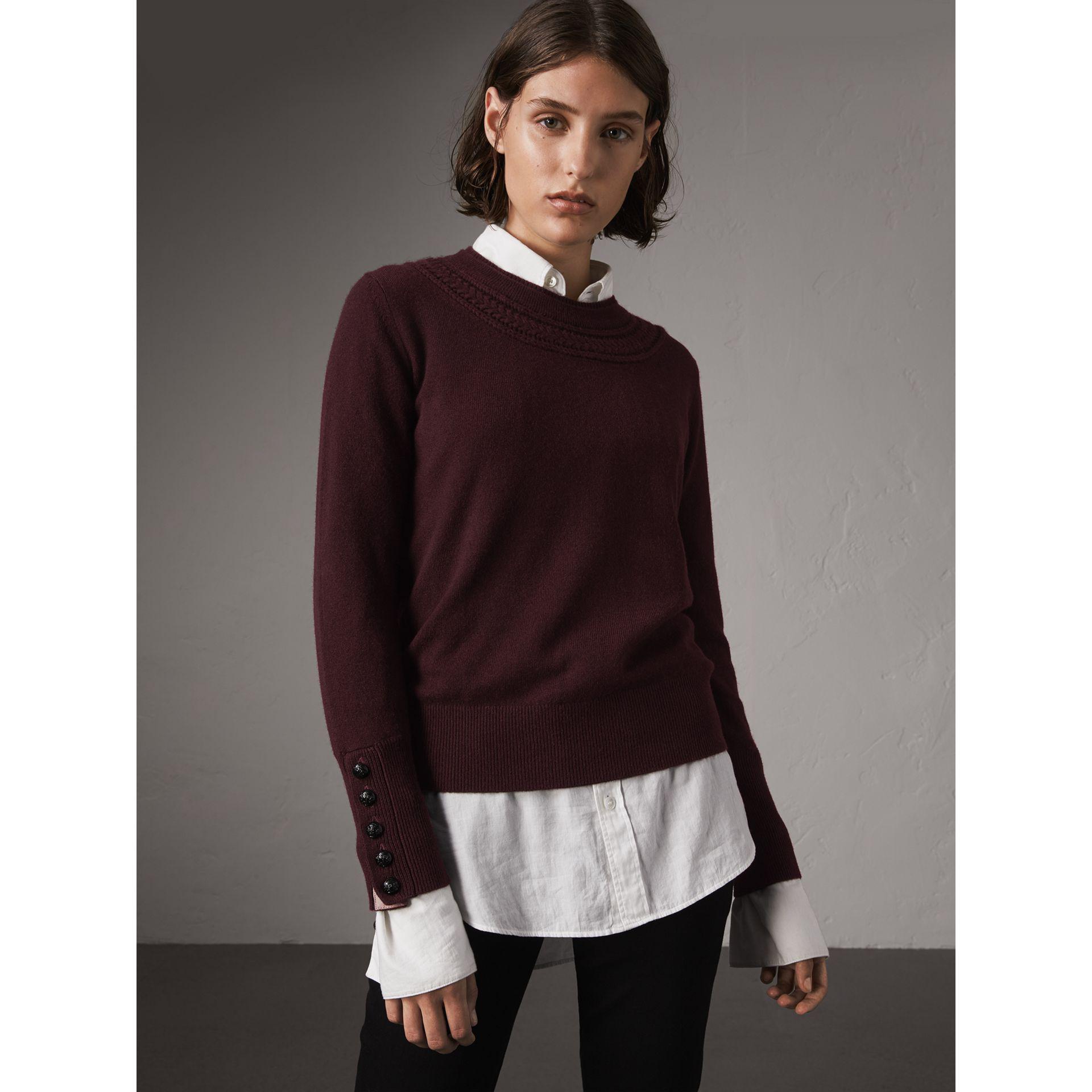 burberry cashmere sweater womens