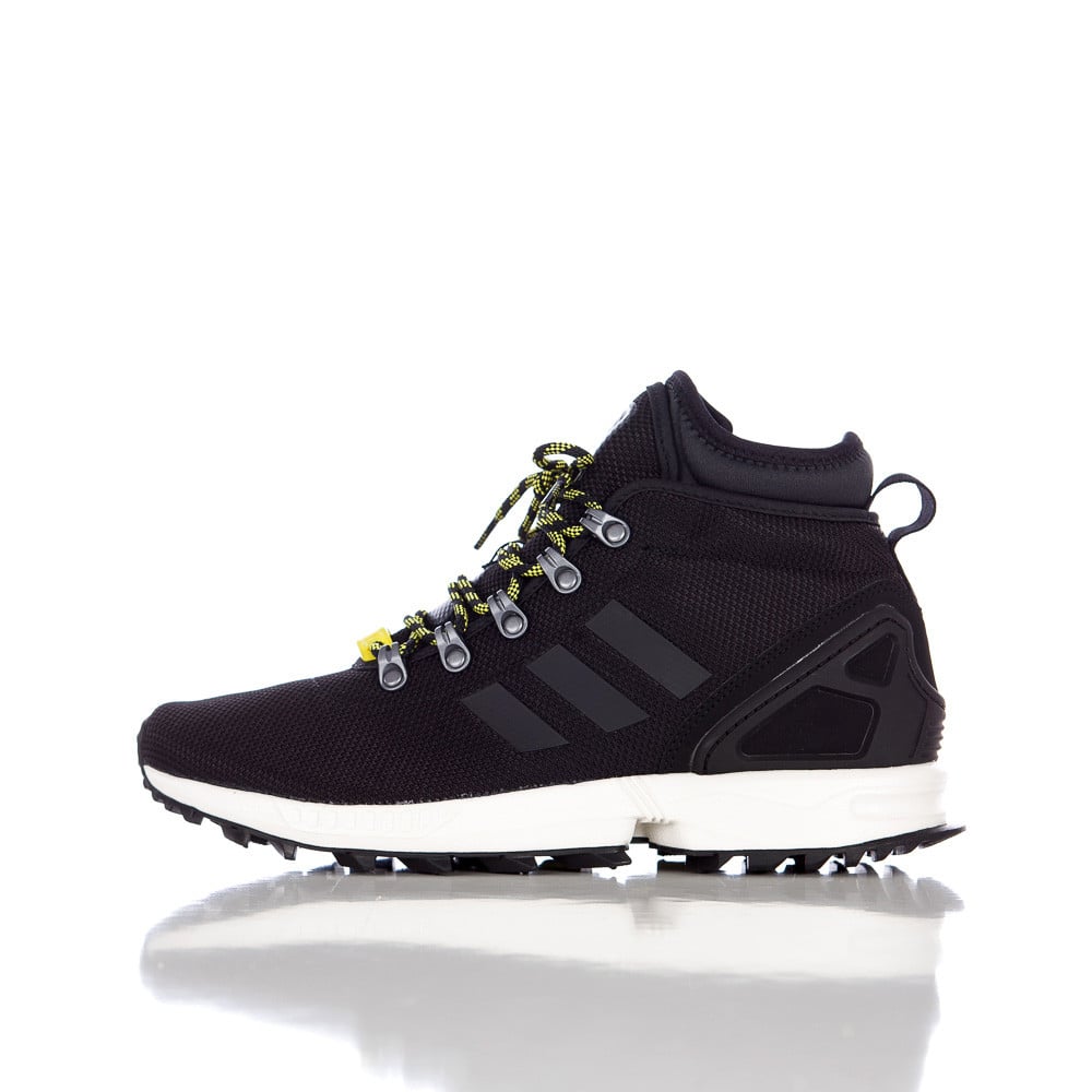 Adidas Zx Flux Winter Mesh Boots in Black for Men | Lyst