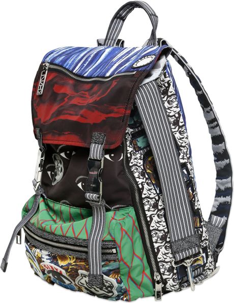 Kenzo Multi Logo Backpack in Multicolor for Men | Lyst