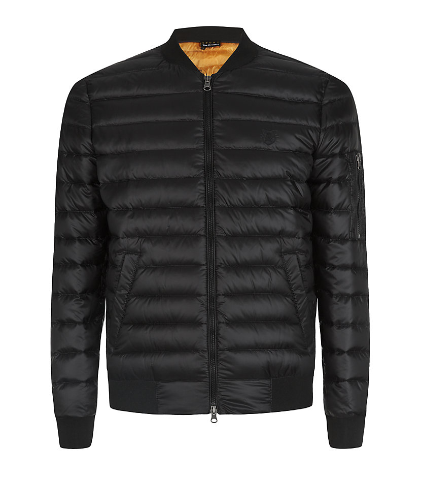 The Kooples Sport Shiny Down Jacket in Black for Men | Lyst