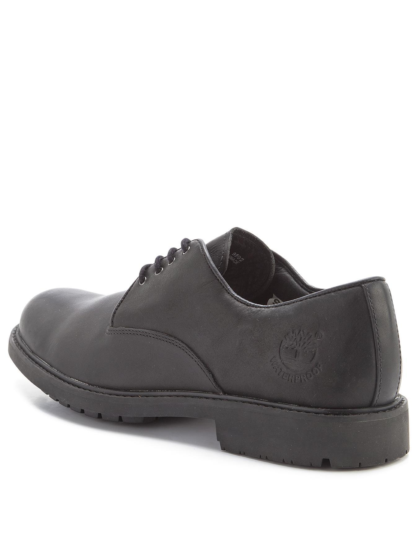 timberland men's stormbuck plain toe waterproof derby
