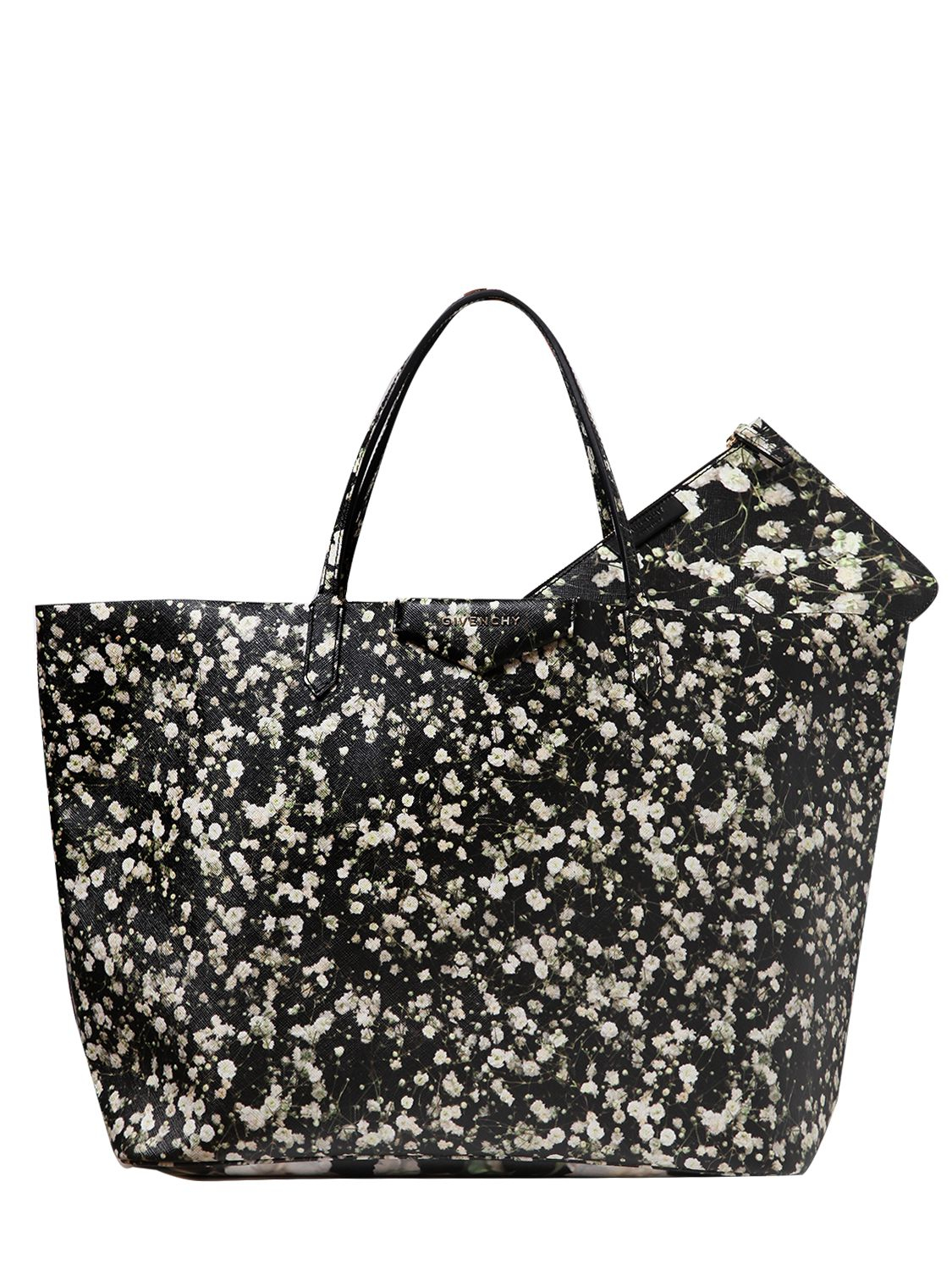 Givenchy Large Antigona Floral Printed Tote Bag in Gray | Lyst