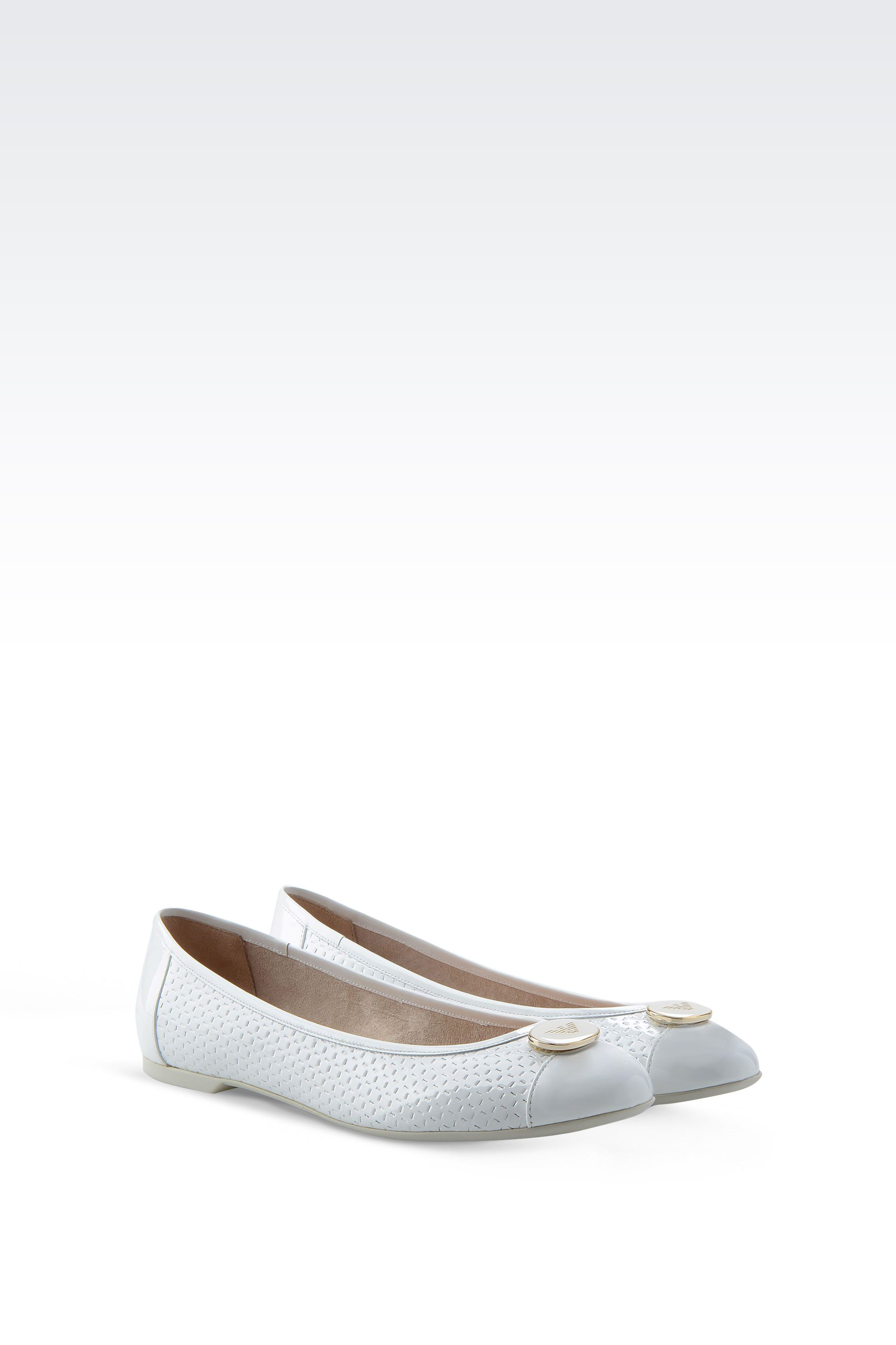 armani ballerina shoes