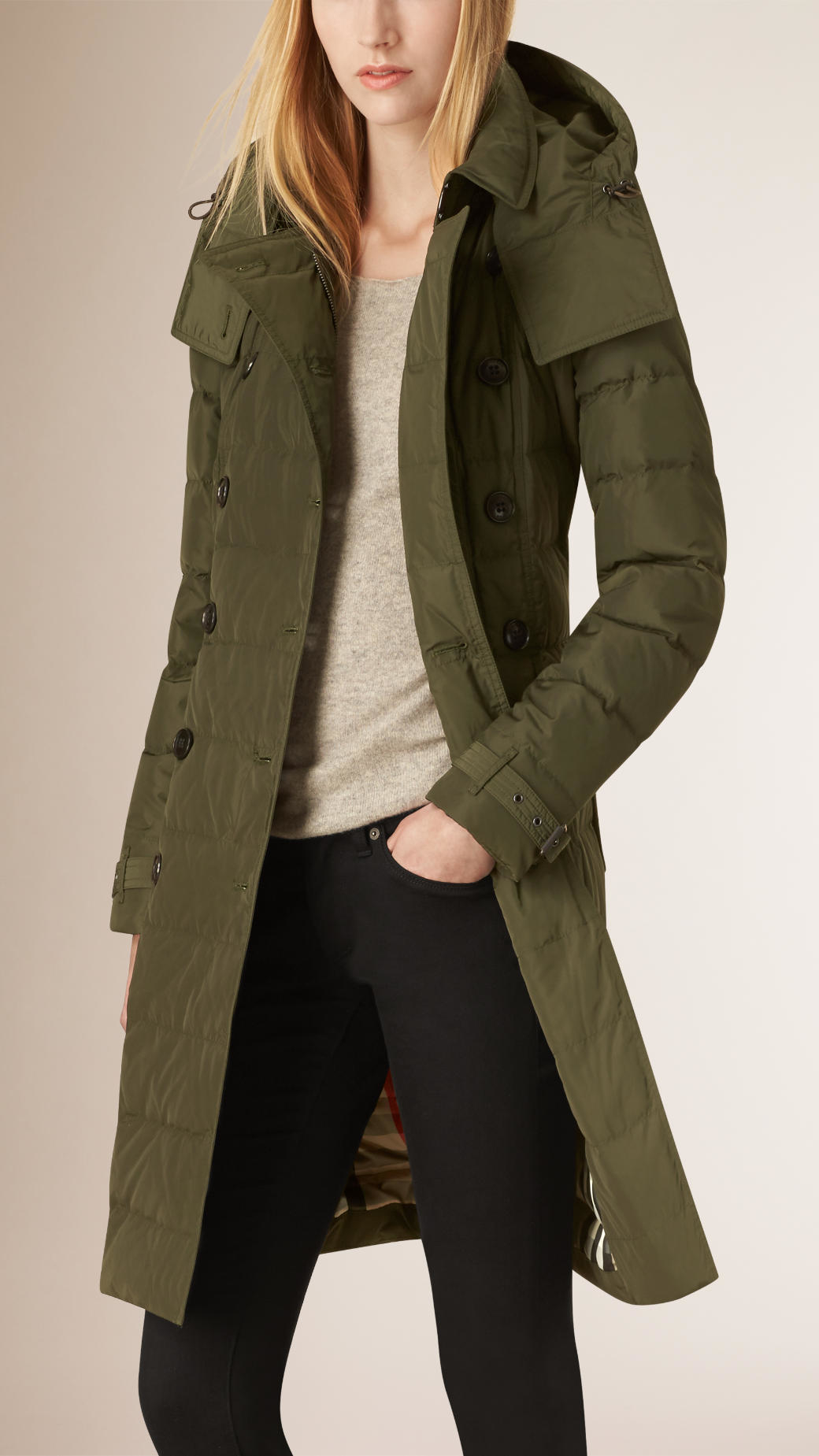 burberry hartson down parka