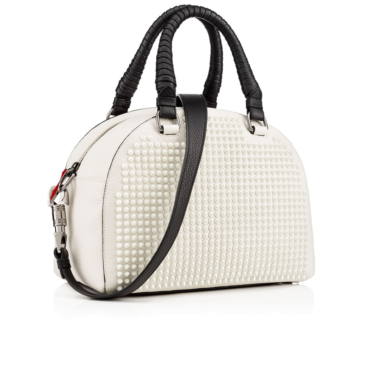 christian louboutin white tote