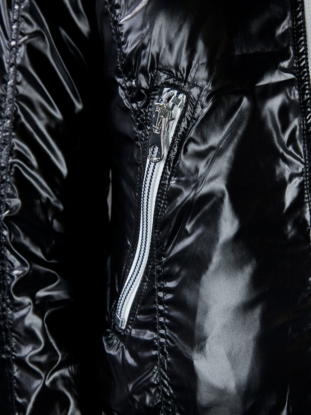 Duvetica Shiny Jacket in Black | Lyst