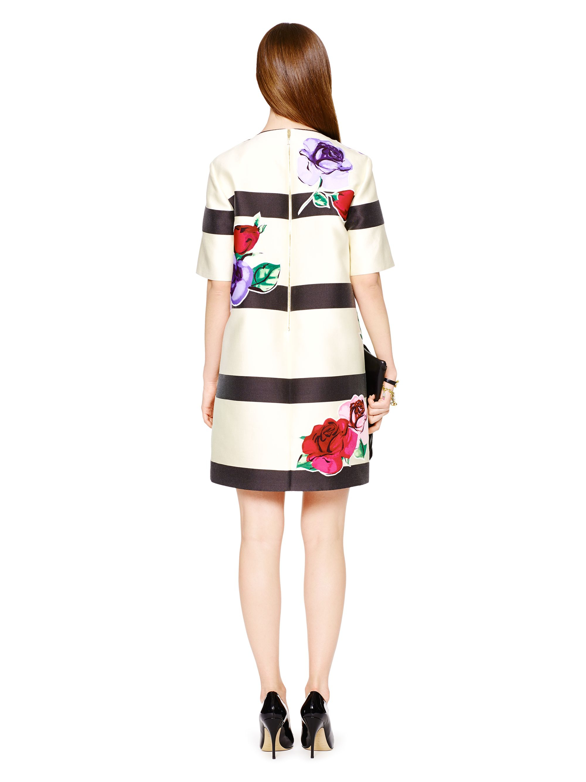 Kate spade new york Madison Ave. Collection Linay Dress in White | Lyst