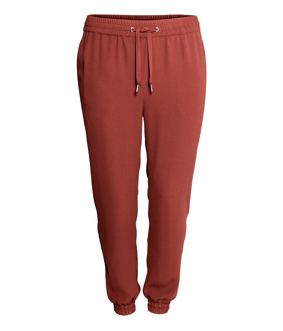 Lyst - H&M + Joggers in Brown