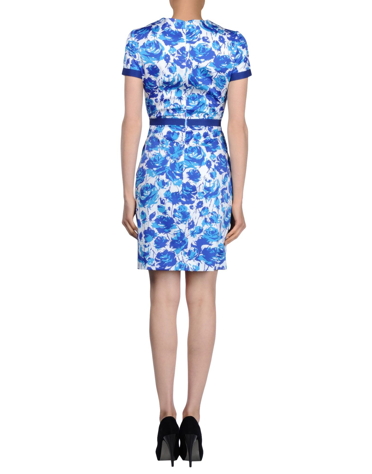 Lyst - Blugirl Blumarine Short Dress in Blue