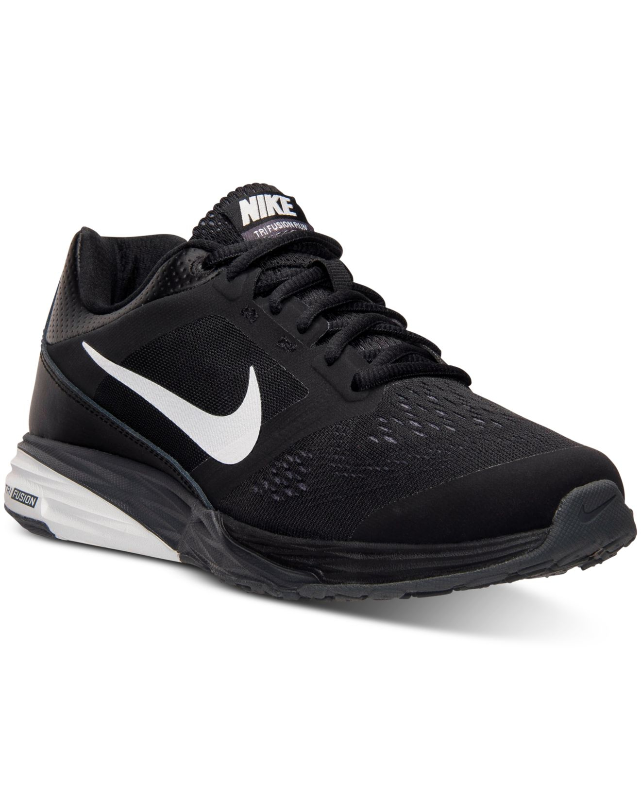 Lyst - Nike Men's Tri Fusion Run Running Sneakers From Finish Line in Black for Men