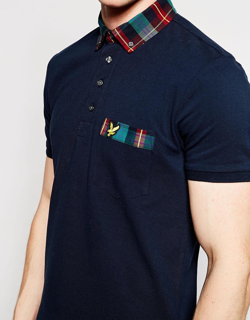 lyle en scott shirt wit