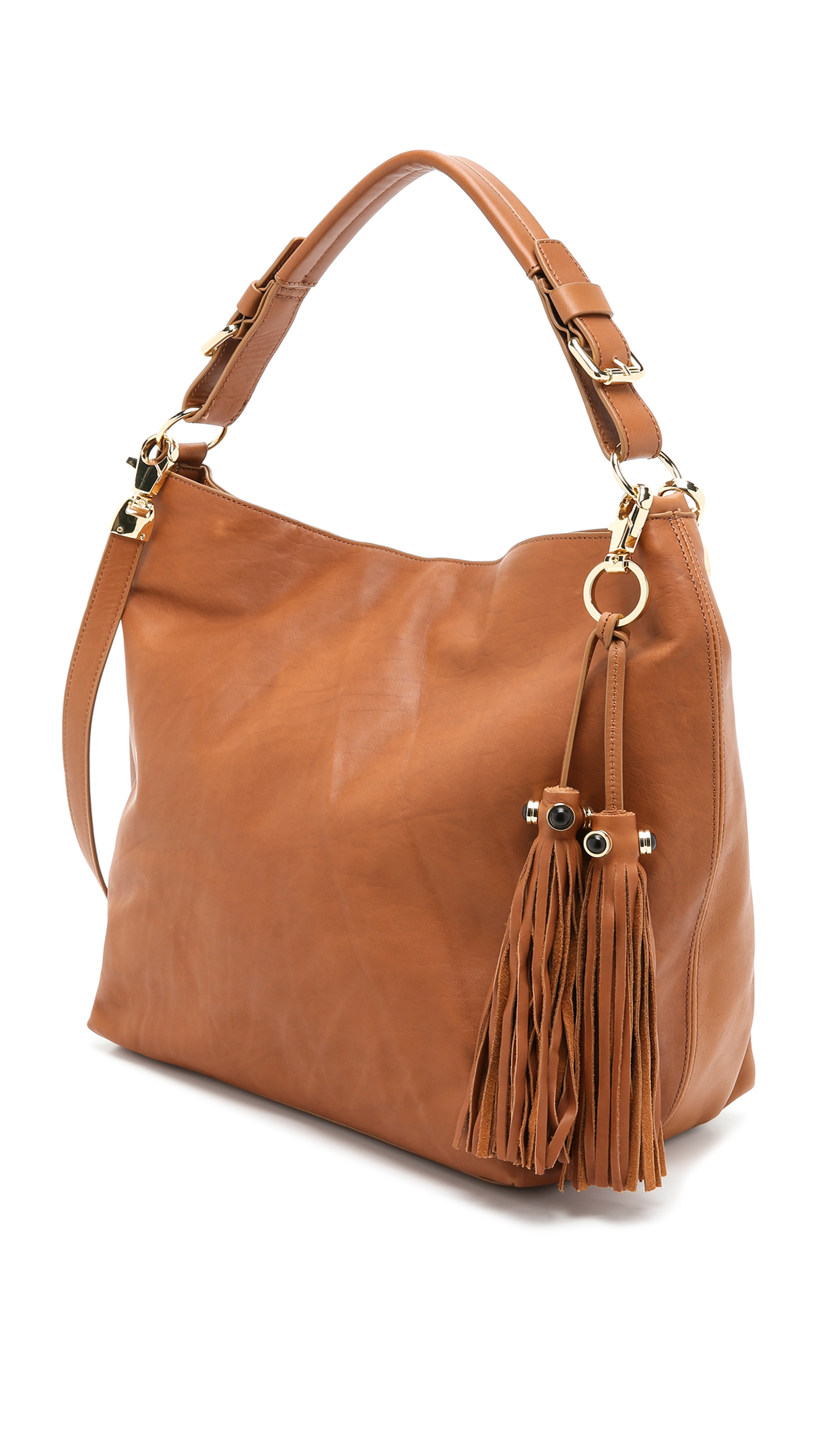 Lyst Cynthia Rowley Saffron Hobo Bag In Brown
