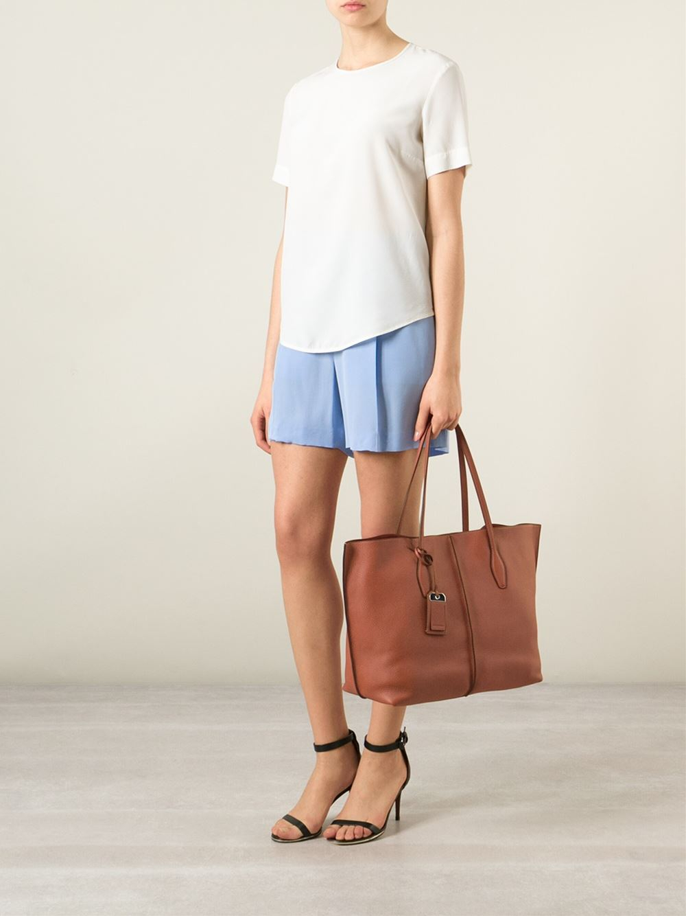 tod's large leather tote